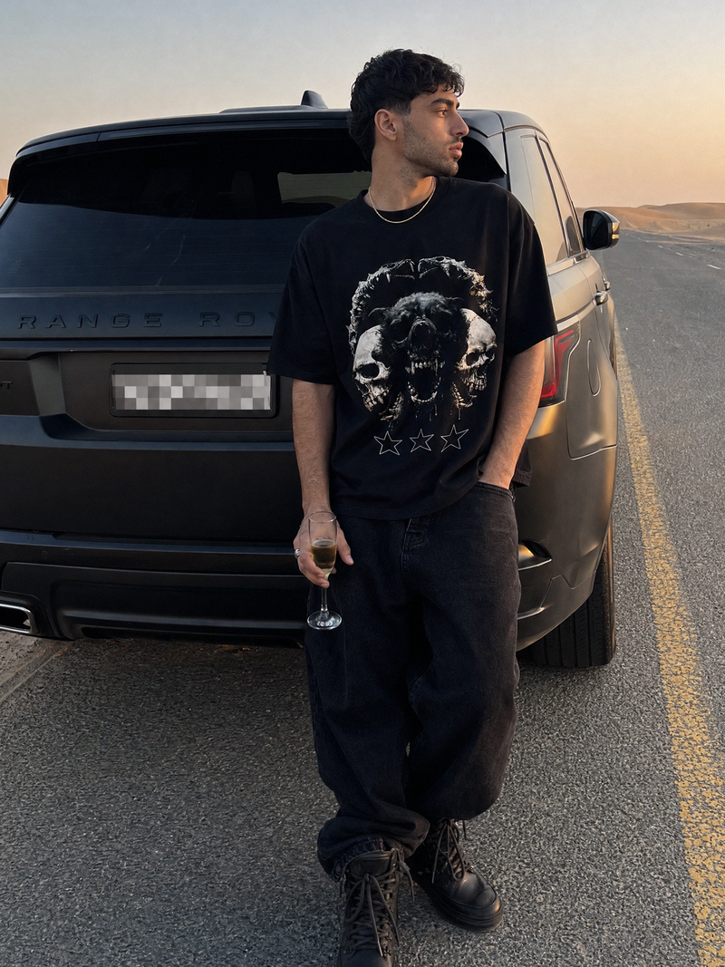 SKULL & DOG TEE