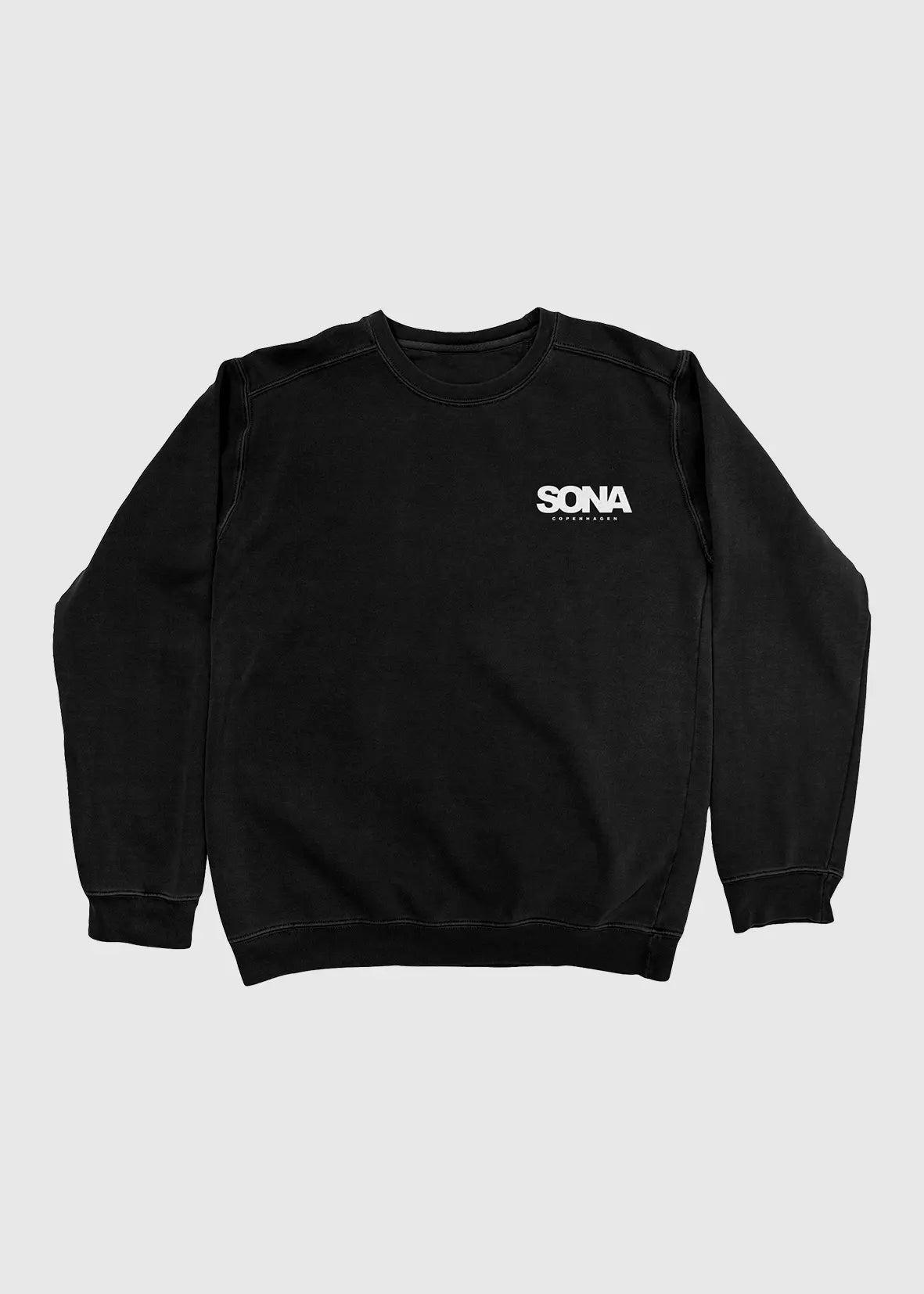 Sweatshirt Logo, Men - Black, Front