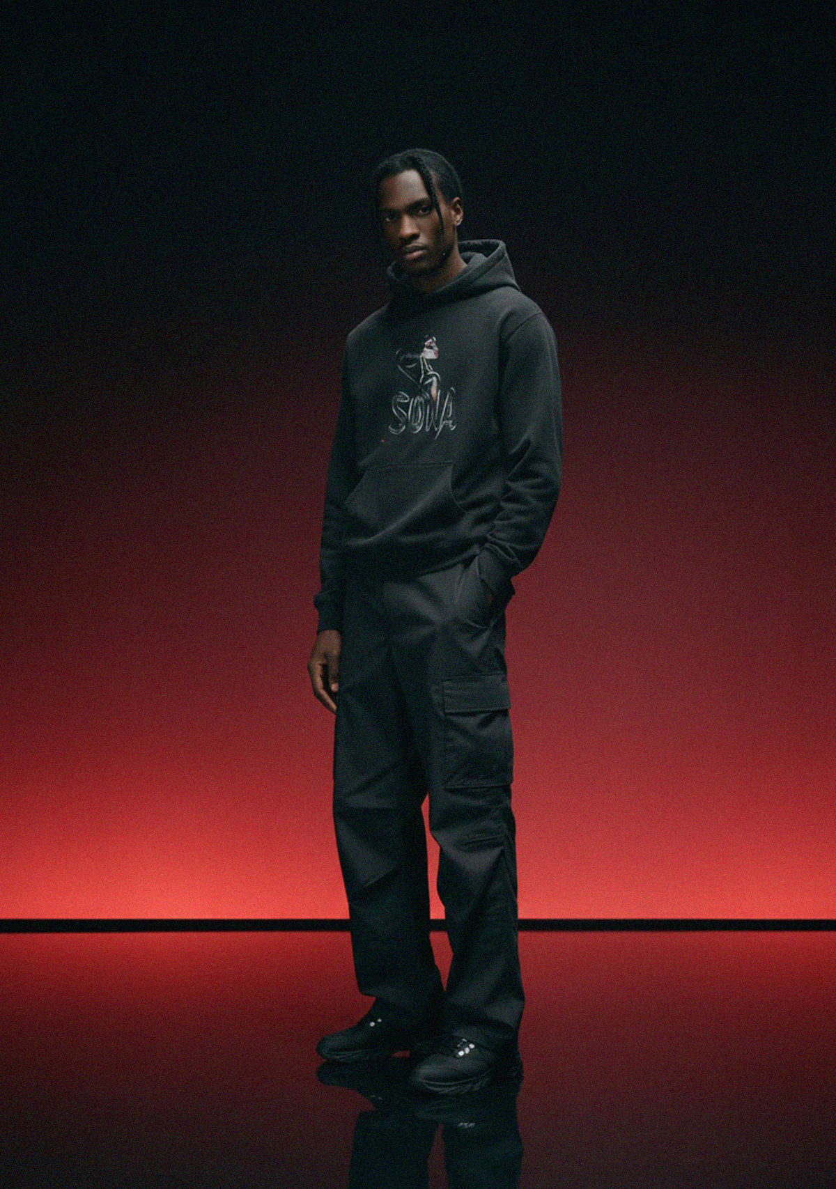 Hoodie Mystic - Black