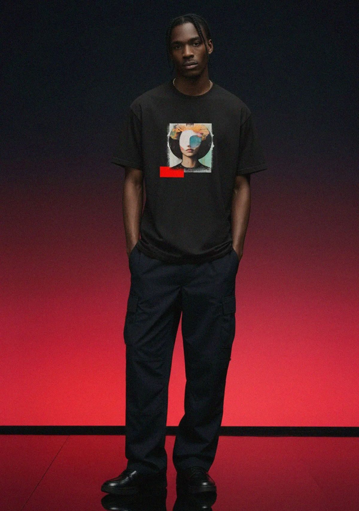 T-shirt Ruby SSSS, Men - Black 