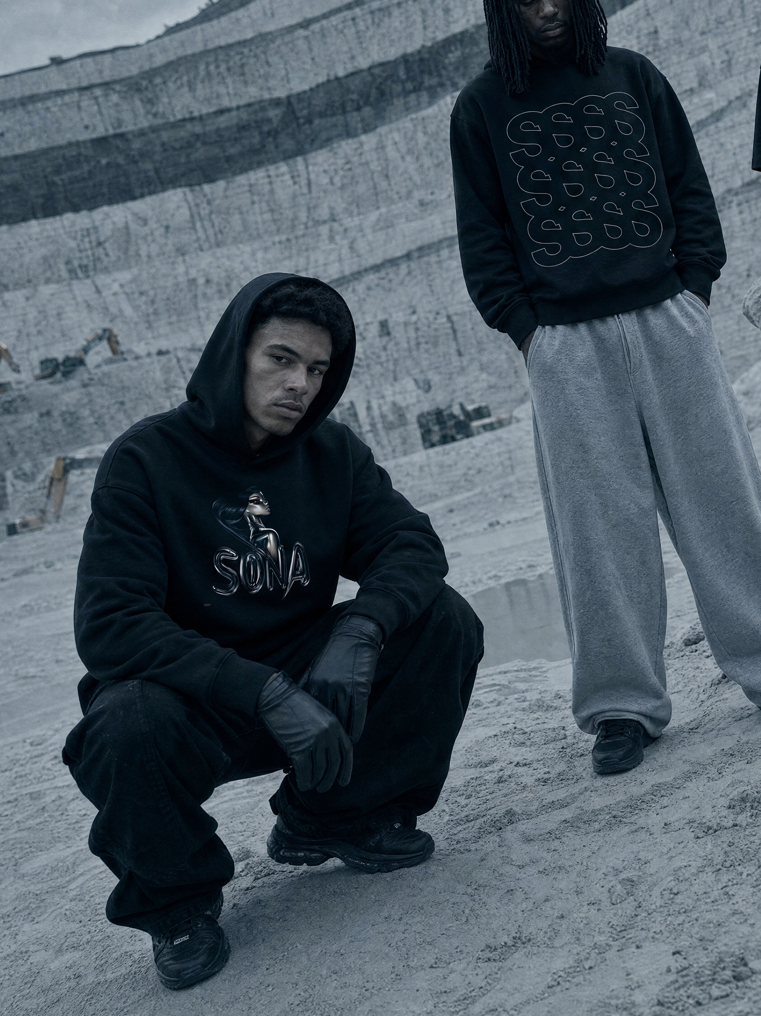 MYSTIC PRINT HOODIE