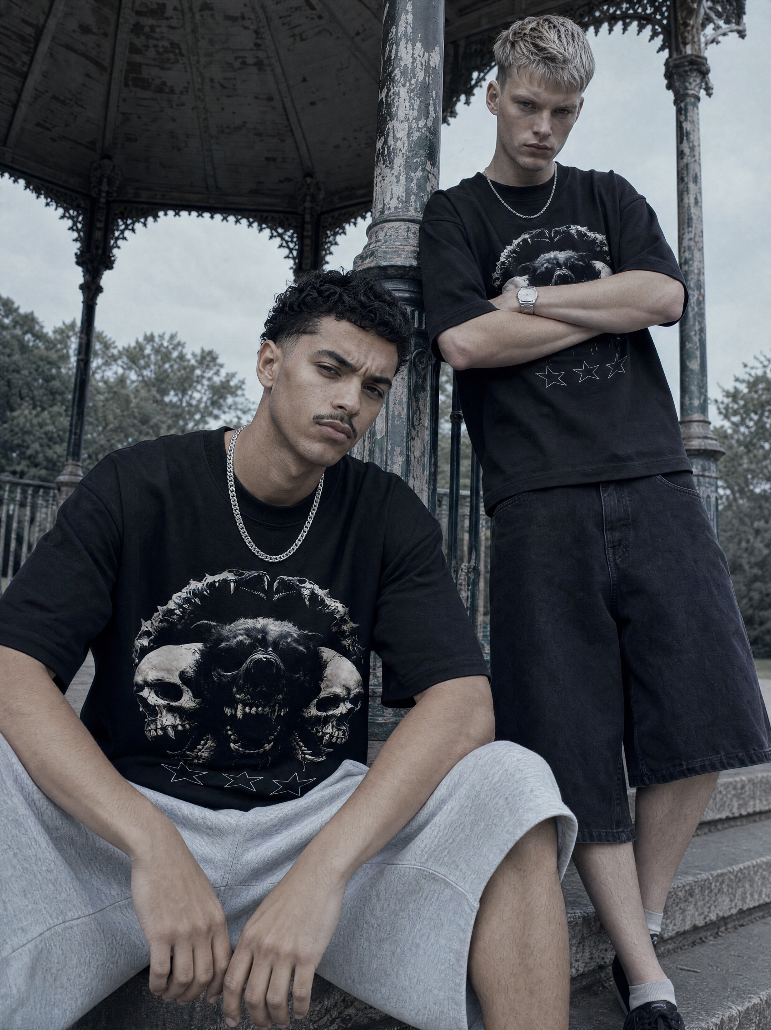 SKULL & DOG T-SHIRT