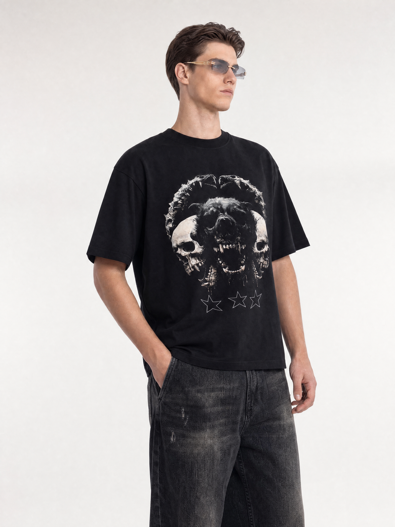 SKULL & DOG T-SHIRT