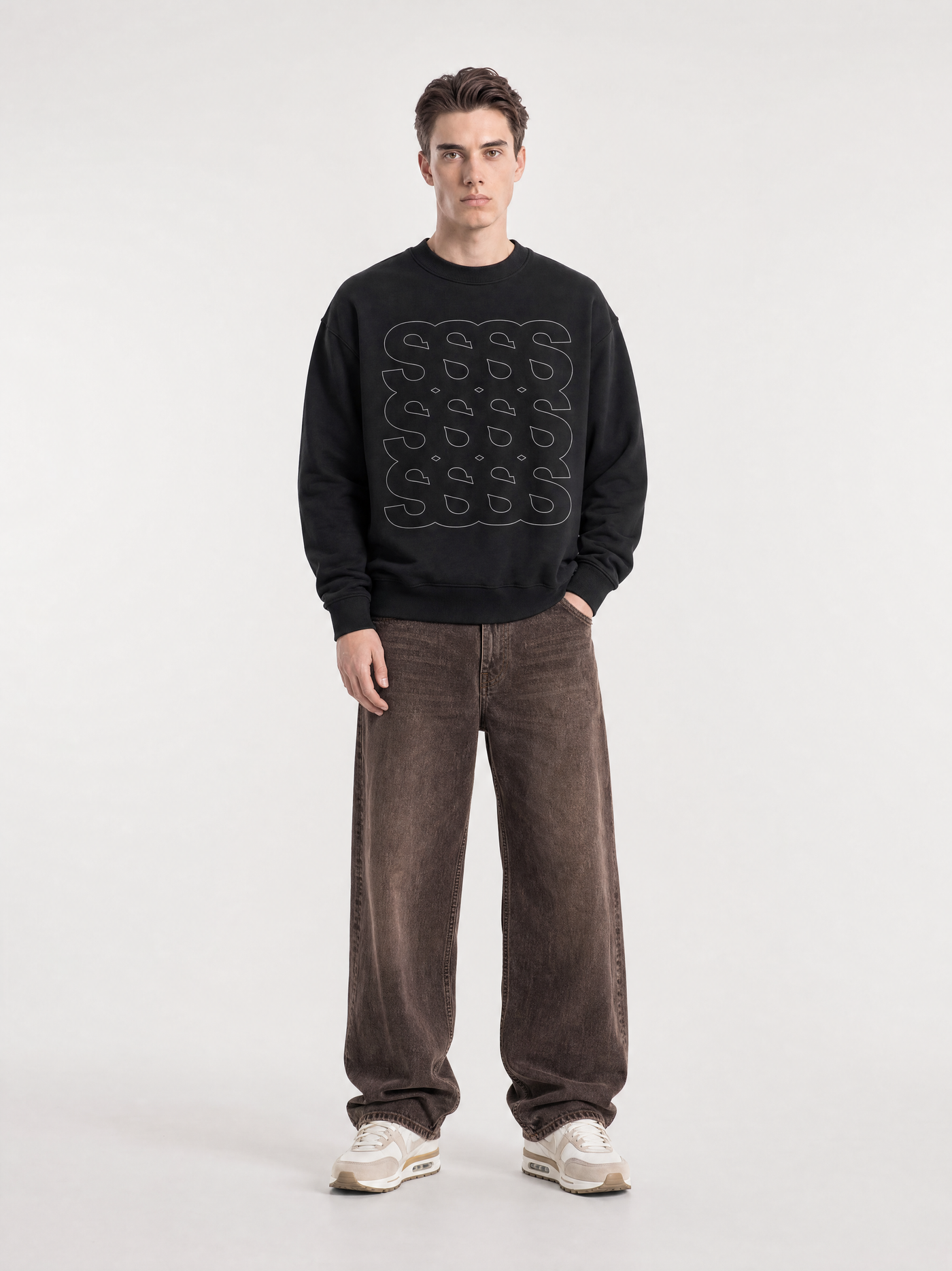 BOXPRINT SWEATSHIRT