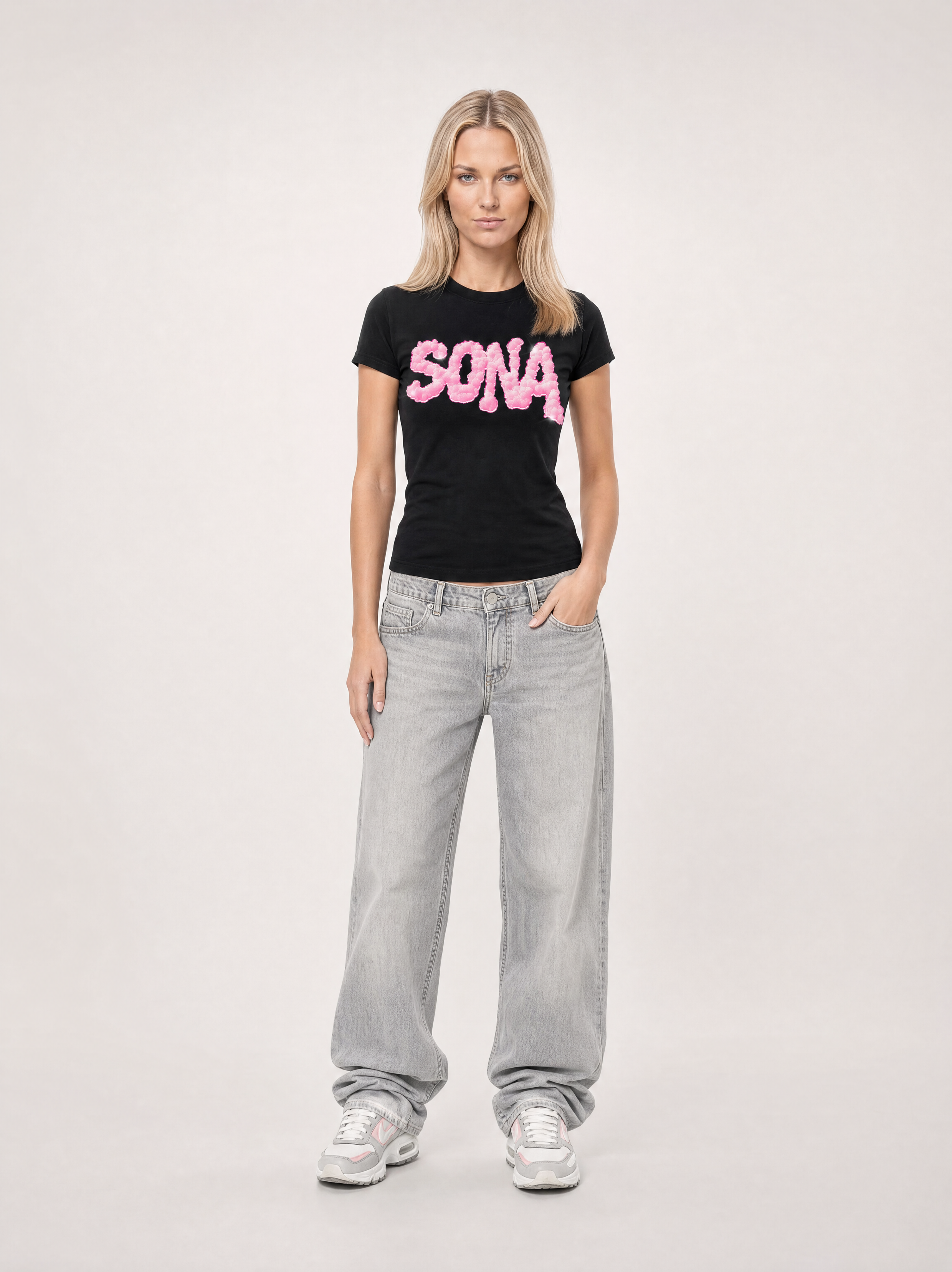 WOMENS PINK DIAMOND T-SHIRT