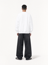 WHITE DIAMOND SWEATSHIRT