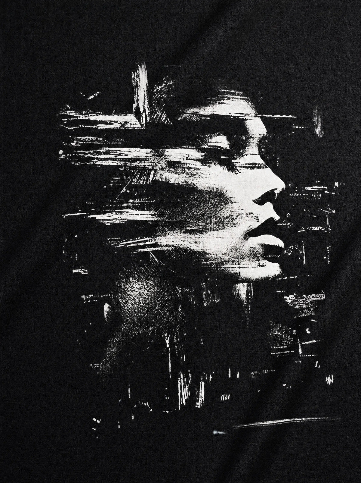 Sweatshirt Mirrorman, Herrer - Sort