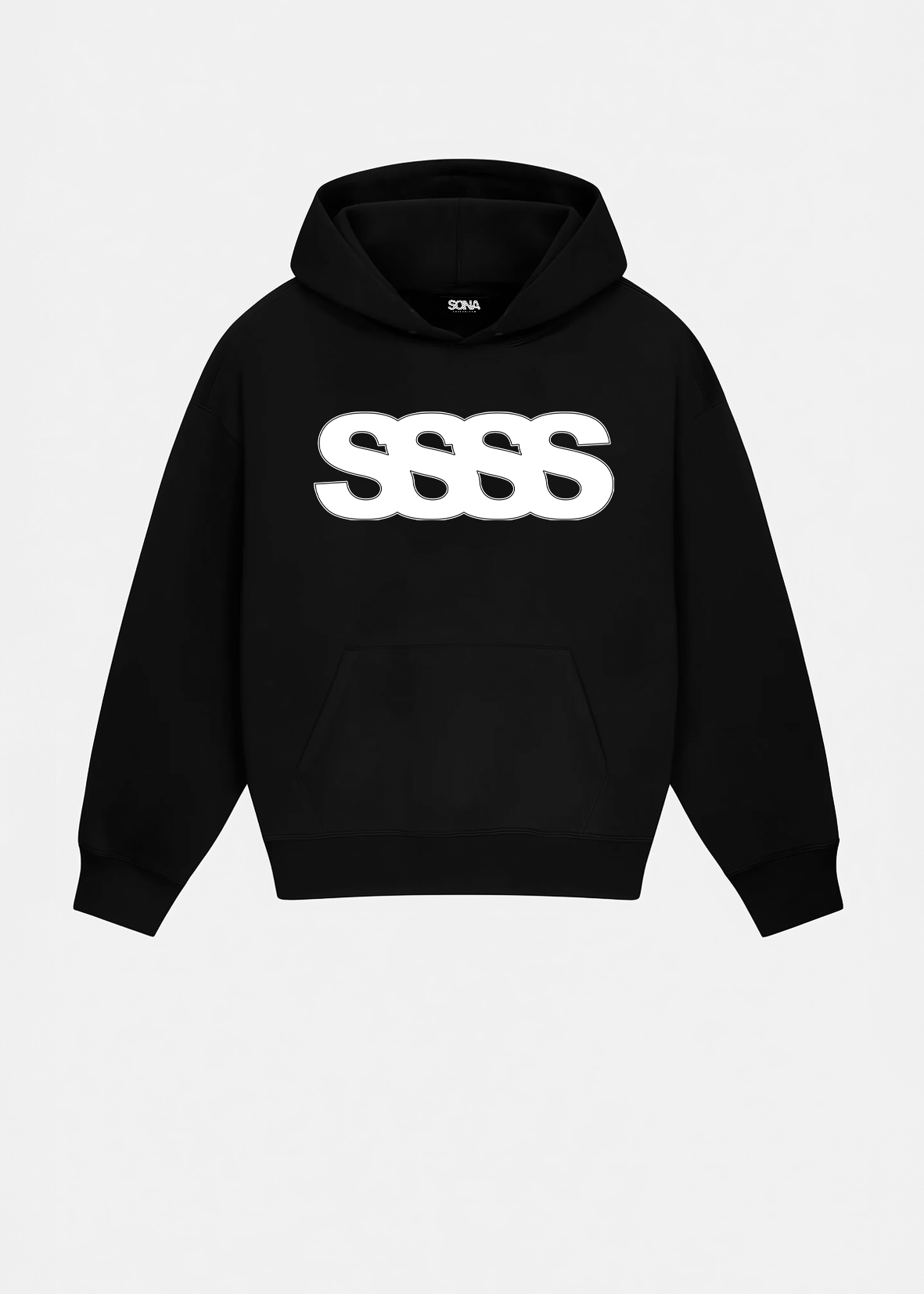 Hoodie SSSS - Black