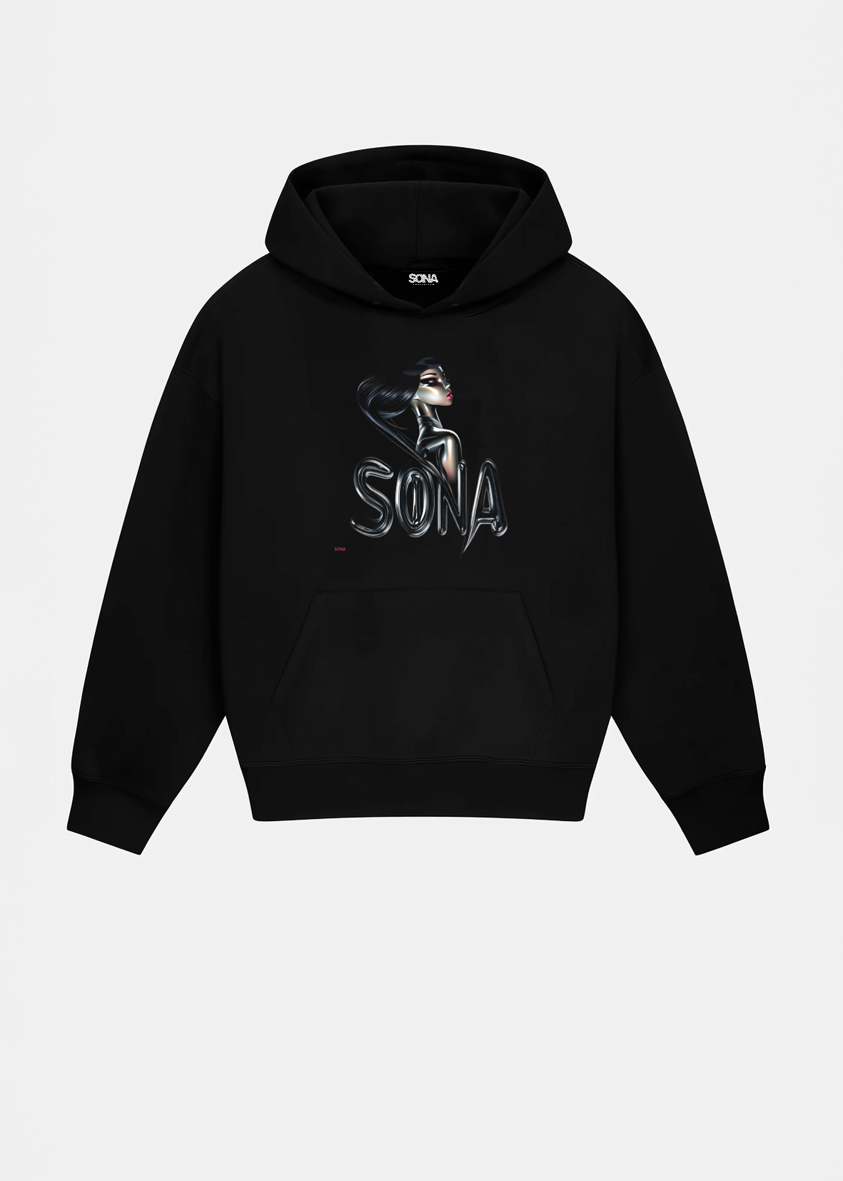 Hoodie Mystic - Black