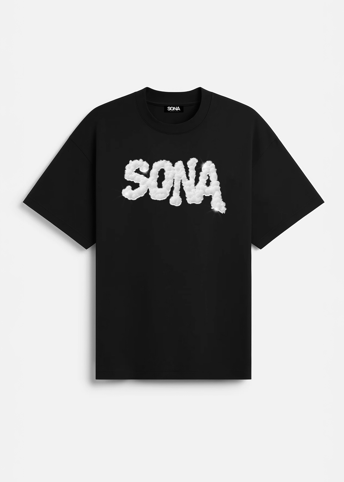 T-shirt Diamond, Men - Black