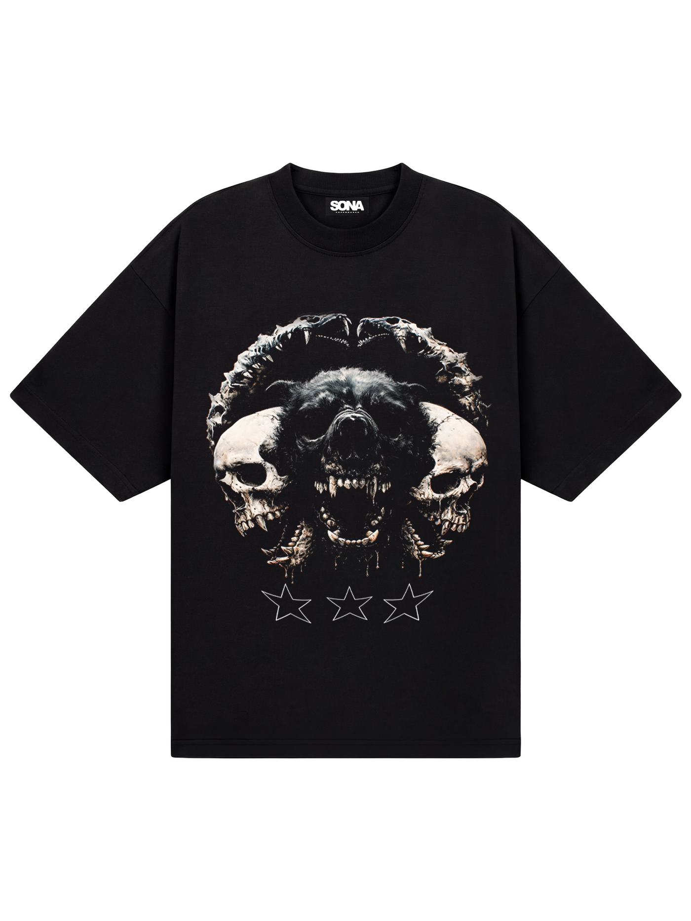 SKULL & DOG T-SHIRT
