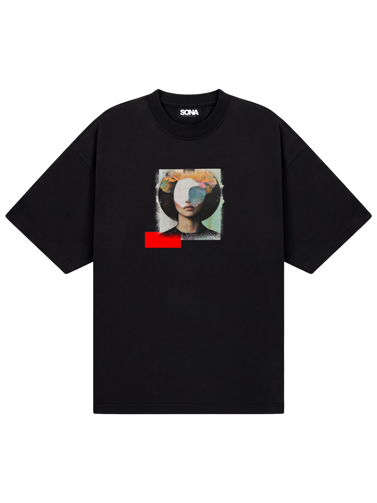 Casual T-shirt Ruby SSSS, Herre - Sort