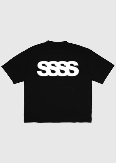 Crop top SSSS, Dame - Sort