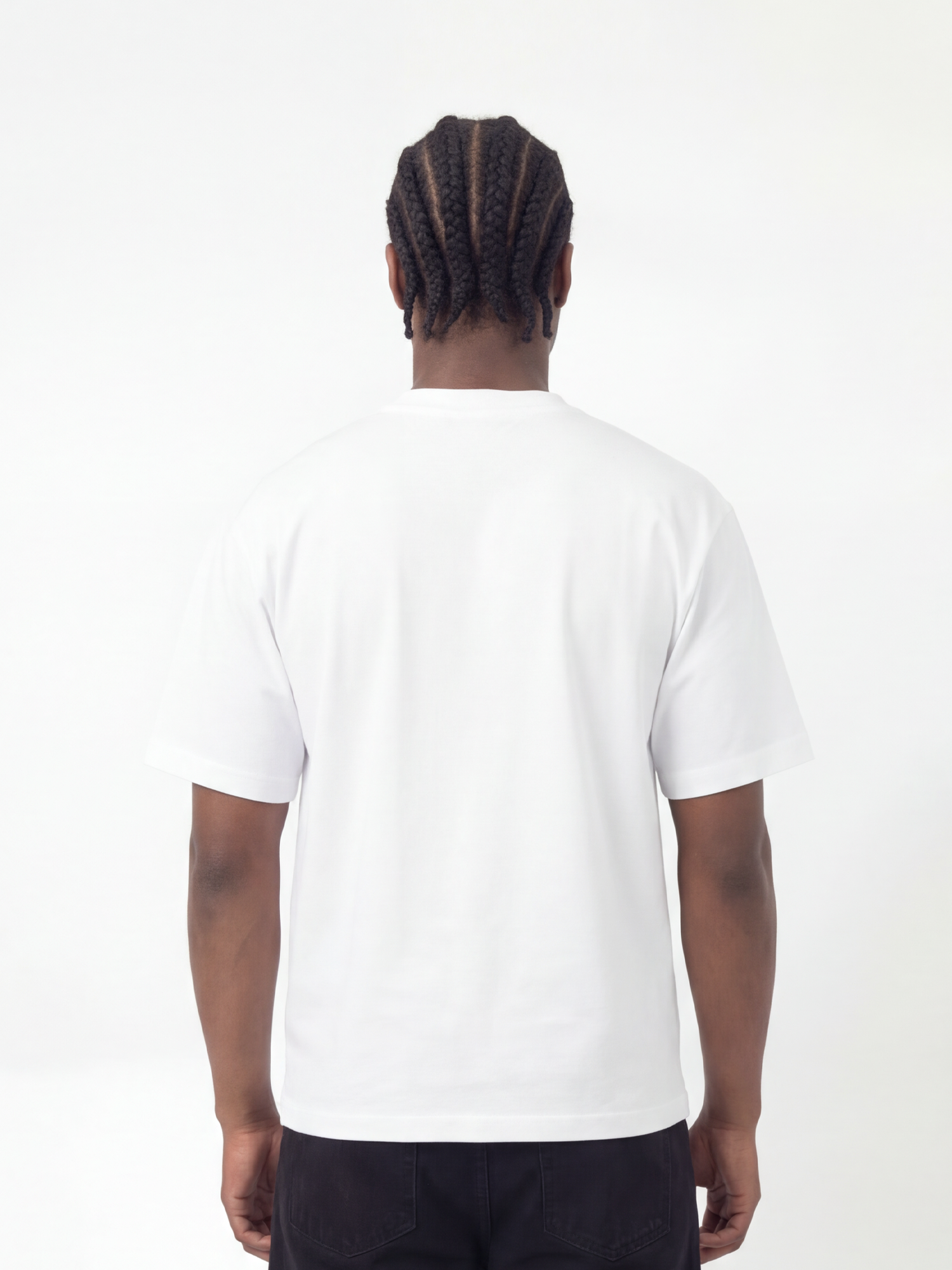 Casual Fit T-shirt Diamond, Herre - Hvid