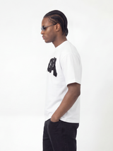 WHITE DIAMOND FONT T-SHIRT