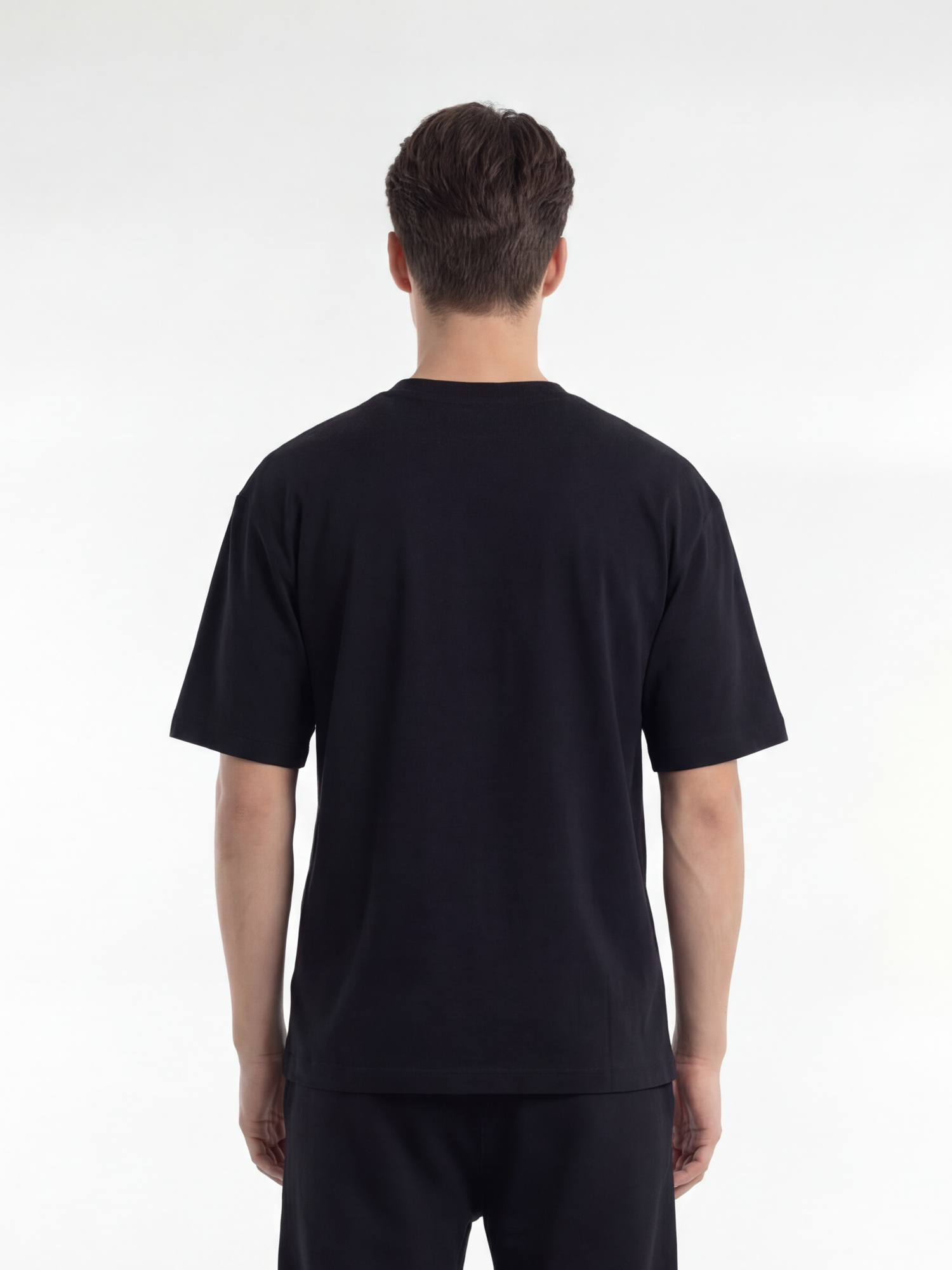 Casual Fit T-shirt Diamond, Herre - Sort