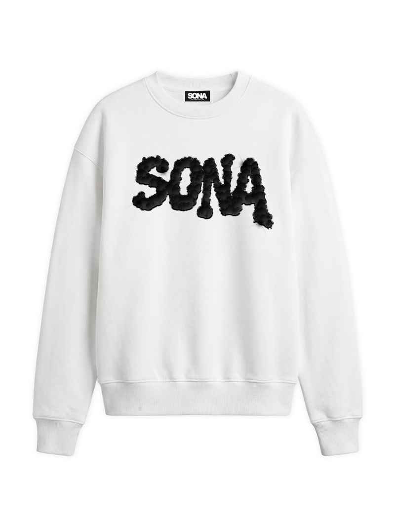 Sweatshirt Diamond, Herrer - Hvid