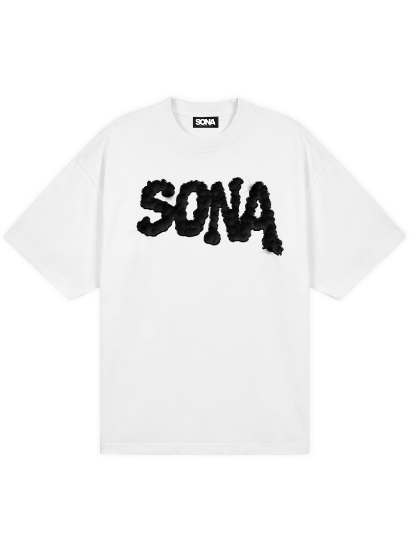 WHITE DIAMOND FONT T-SHIRT